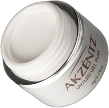 Akzéntz Gel Play Perfect French White — 4g Kavanoz