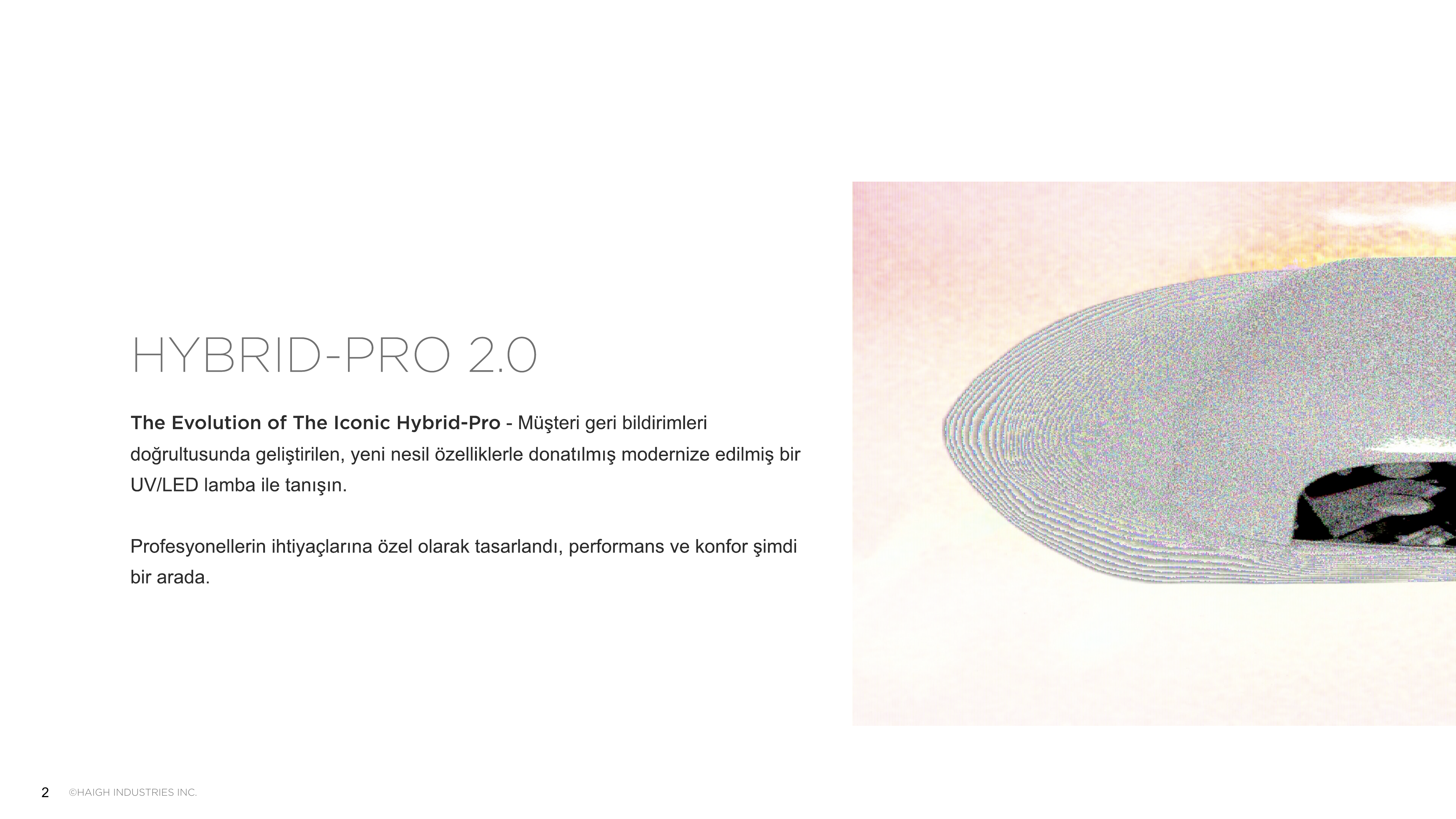 Akzéntz Hybrid-Pro 2.0 UV/LED Lamba