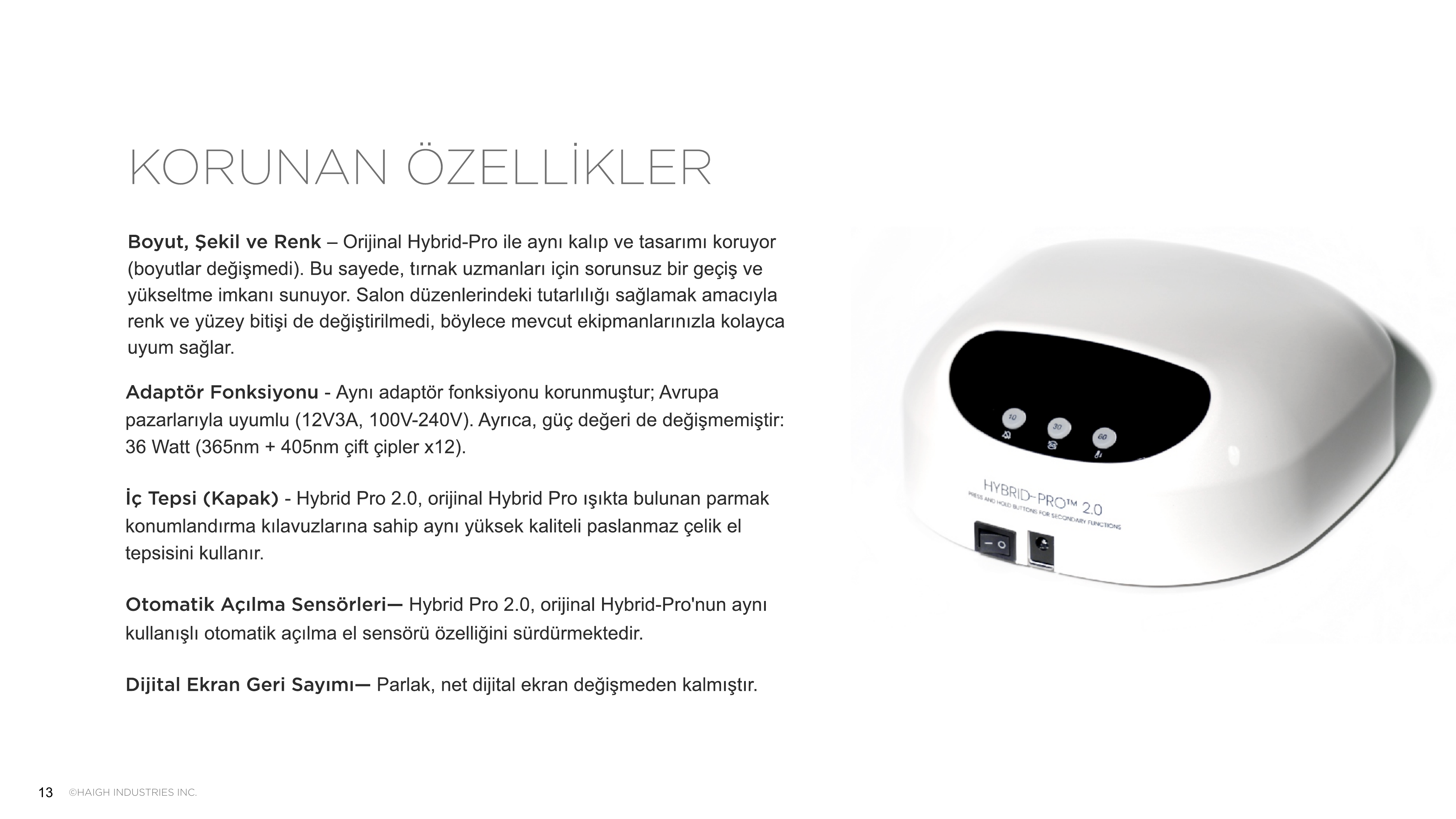 Hybrid-Pro 2.0 — Korunan Özellikler